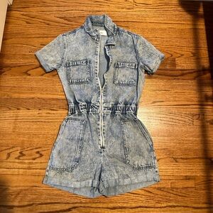 Kancan Denim Romper